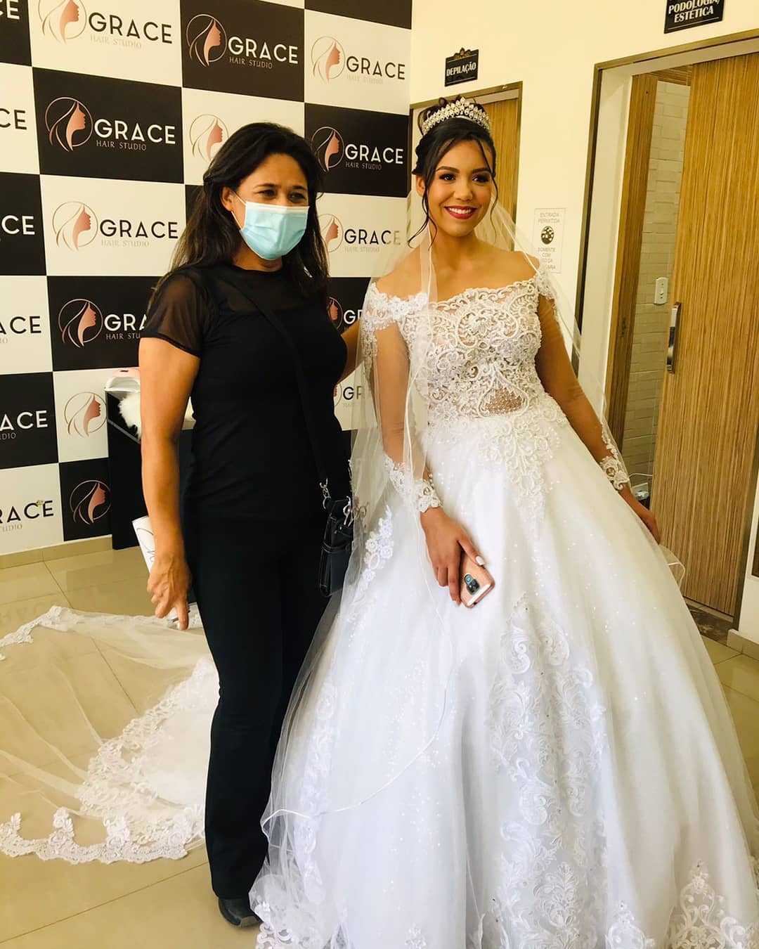 Dia da Noiva na Vila Andrea, Ferraz de Vasconcelos - SP - Grace Hair Studio Dia da Noiva na Vila Andrea, Ferraz de Vasconcelos - SP - Grace Hair Studio