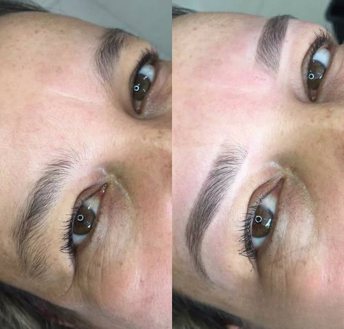 Sobrancelha natural harmoniosa